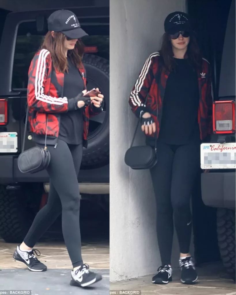 “Anne Hathaway Powers Through Intense Morning Workout Without Holding Back!”